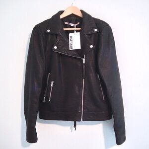 Just Female "New Came" Leather Jacket